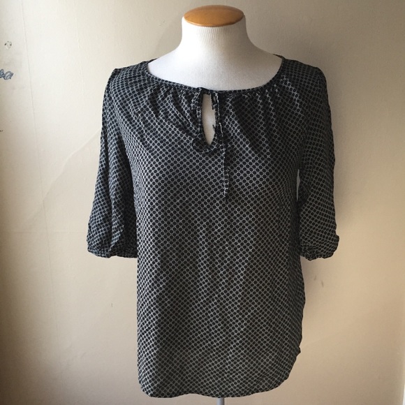 3/4 Sleeve Causal Blouse - Picture 2 of 4